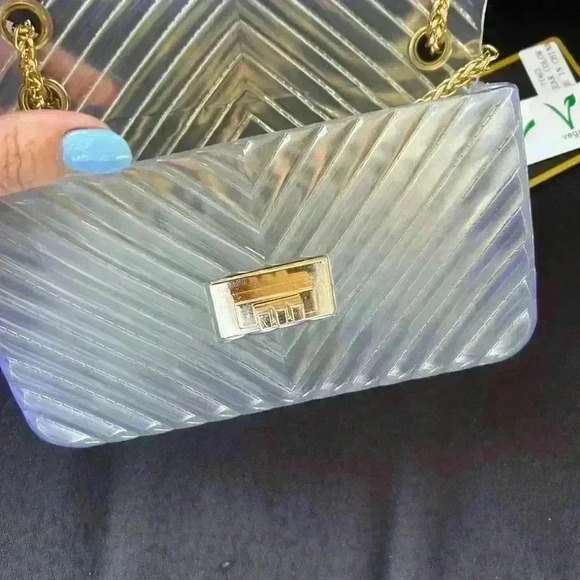 Caleesa Clear Crossbody purse NWT - Picture 8 of 14